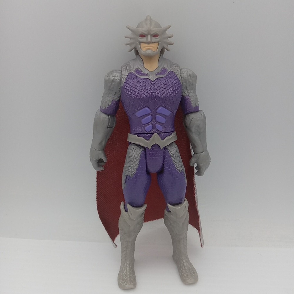 2018 DC AQUAMAN Movie 6" ORM OCEAN MASTER Mattel w. Cape nonl trident